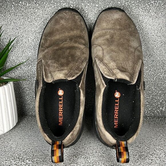 Merrell Mocs Gunsmoke M-Dry Water Resistant Mules Shoes Boots Size 6 - Picture 8 of 9